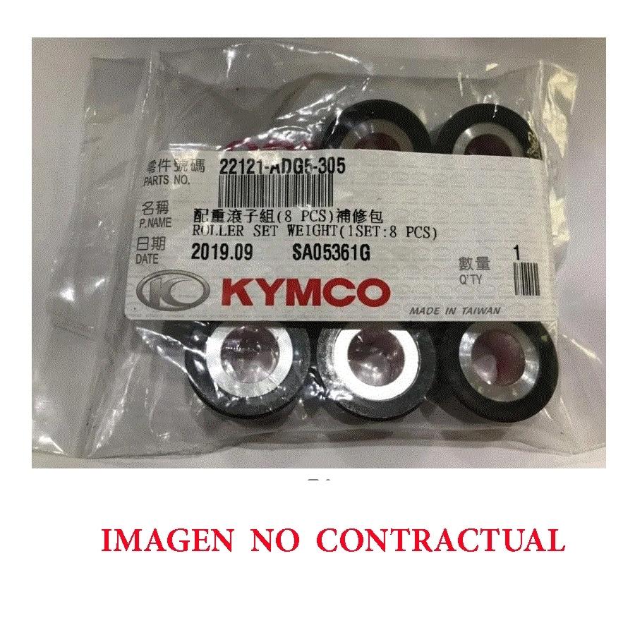 JUEGO DE RODILLOS x6 RECAMBIO KYMCO  22121-KAF-C0