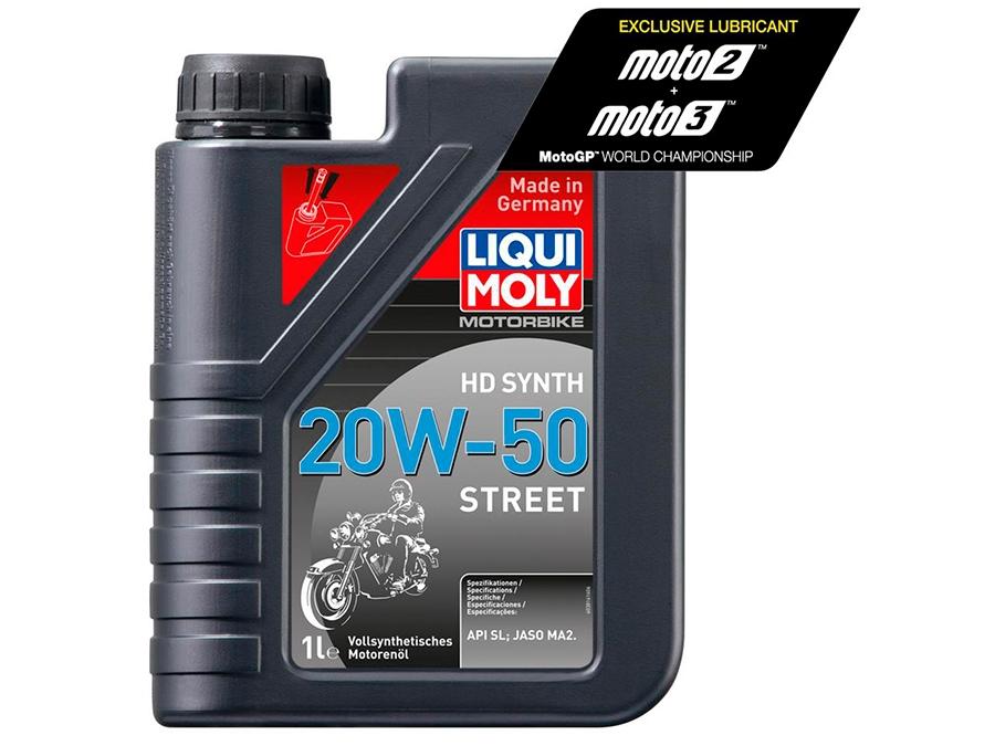 ACEITE LIQUI-MOLY BOTE 1L HD SYNT. 20W-50 STREET