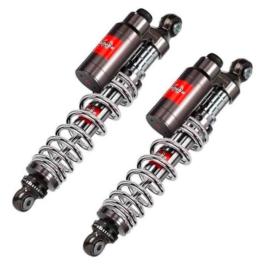 AMORTIGUADORES BITUBO GAS BOTELLA MUELLE CROMO HD001WMT03