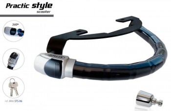 ANTIRROBO MANILLAR ARTAGO PRACTIC STYLE HONDA VISION 110 17