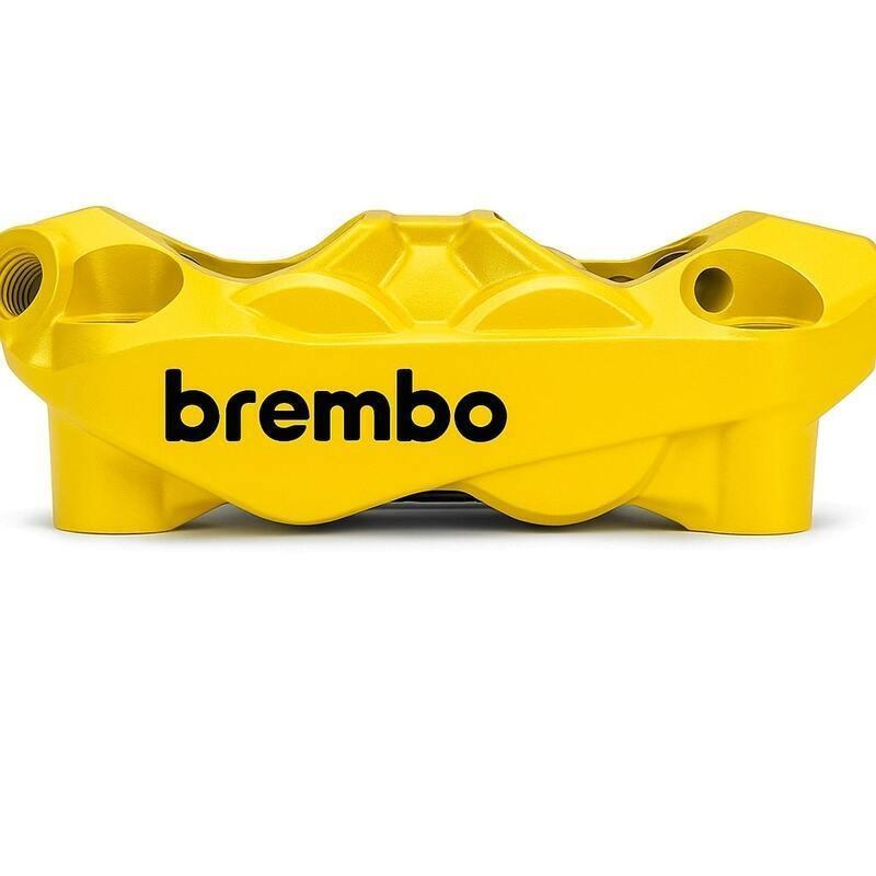 PINZA DE FRENO BREMBO HYPURE DERECHA - AMARILLO