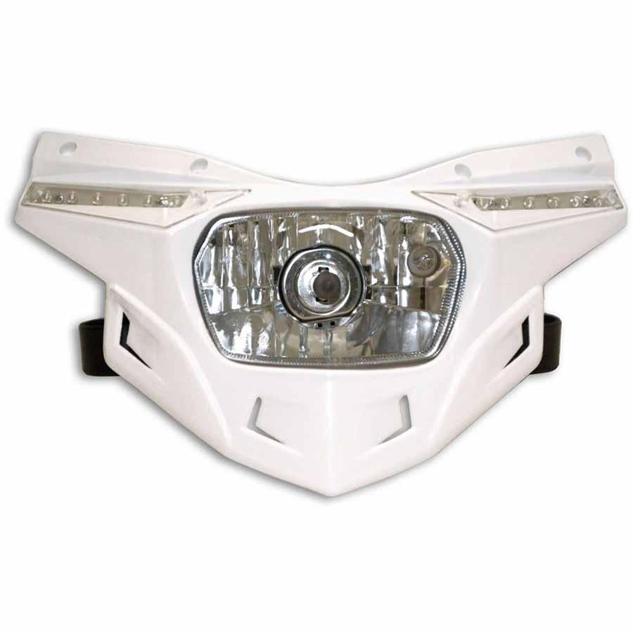 RECAMBIO INFERIOR (OPTICA INCLUIDA) CARETA UFO HOMOLOGADA STEALTH BLANCO PF01714-041   41550