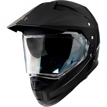 CASCO MT OFF-ROAD SYNCHRONY DUO SPORT SOLID NEGRO MATE