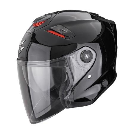 CASCO SCORPION EXO-GT JET NEGRO METÁLICO