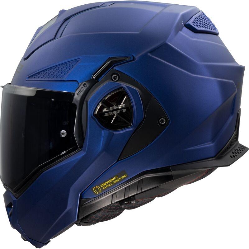 CASCO CONVERTIBLE LS2 FF901 ADVANT X SOLID NAVY BLUE-06
