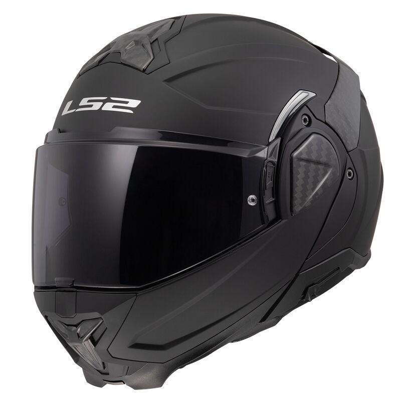 CASCO CONVERTIBLE LS2 FF910 ADVANT II SOLID MATT BLACK