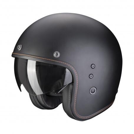 CASCO SCORPION BELFAST EVO SOLID NEGRO