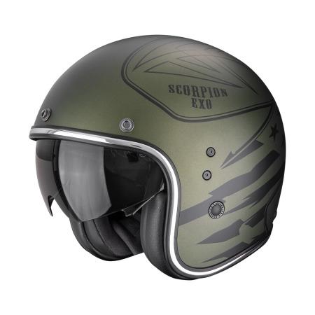 CASCO SCORPION BELFAST EVO DAWG VERDE MATE