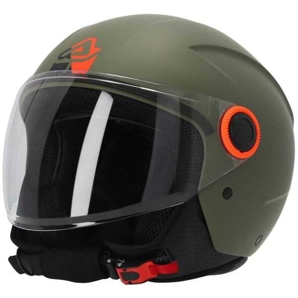 CASCO ACERBIS JET BREZZA VERDE MILITAR