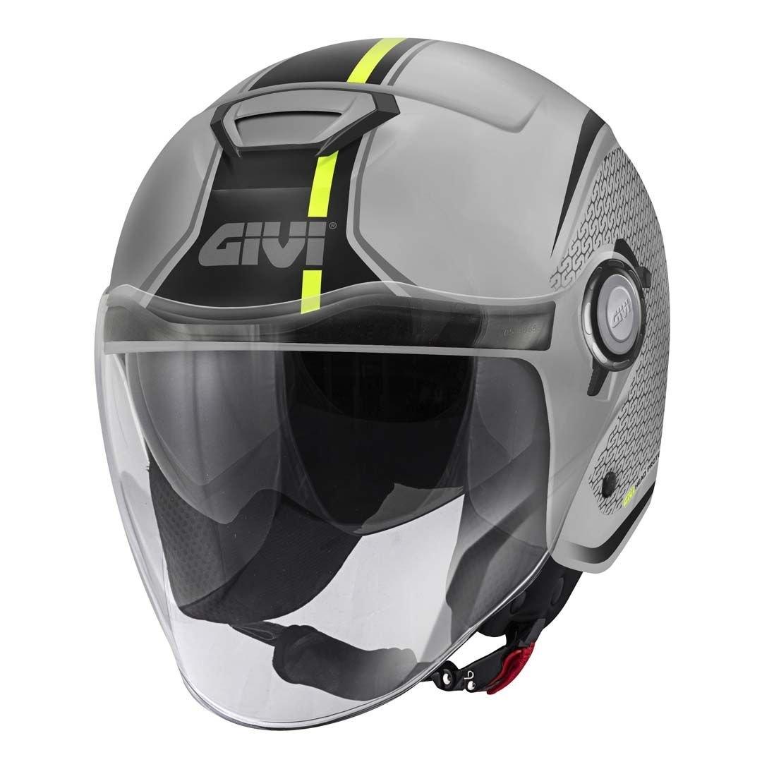 CASCO GIVI JET 125/TOUCHGRIS-MT/YELLOW