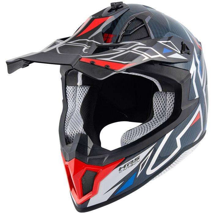 CASCO GIVI FULL CROSS VECTOR FIBER BL