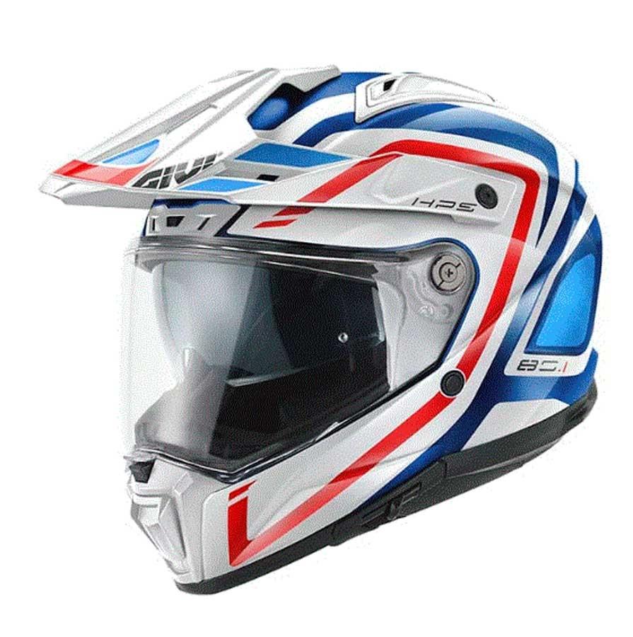 CASCO GIVI FULLT FIBER C/PL 801/APEX BL-BR