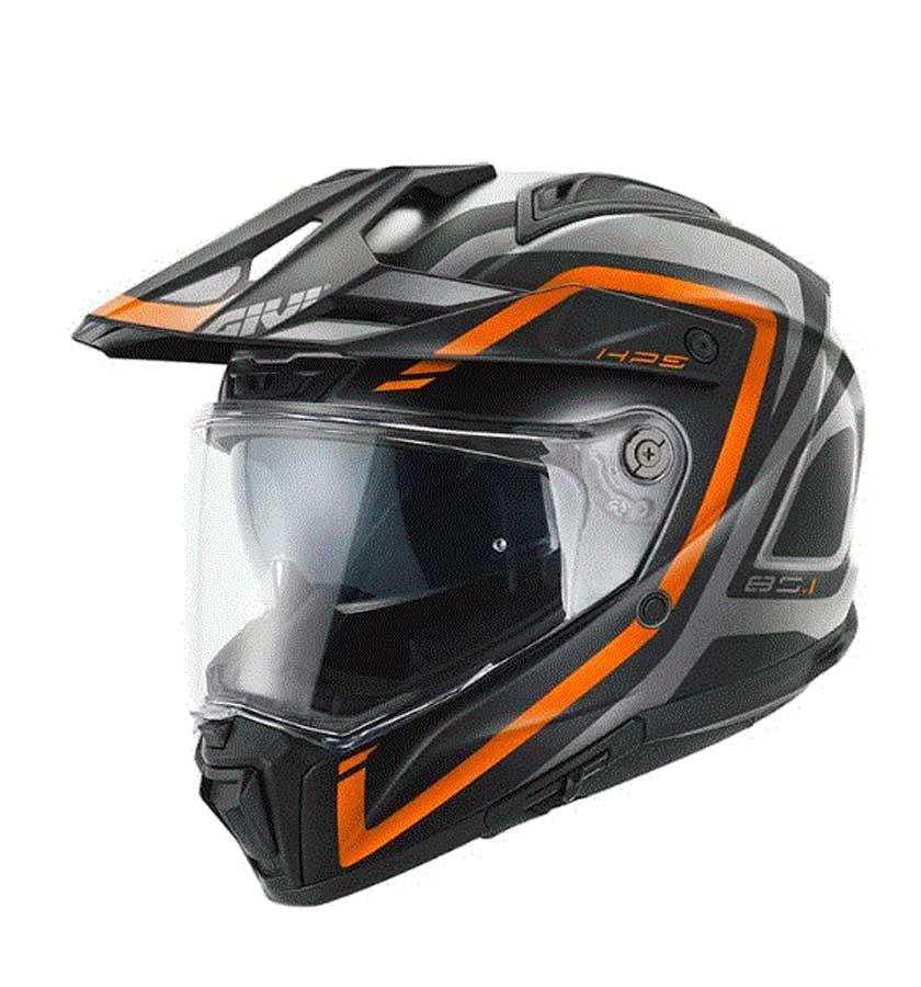 CASCO GIVI FULLT FIBER C/PL 801/APEX TI-MT