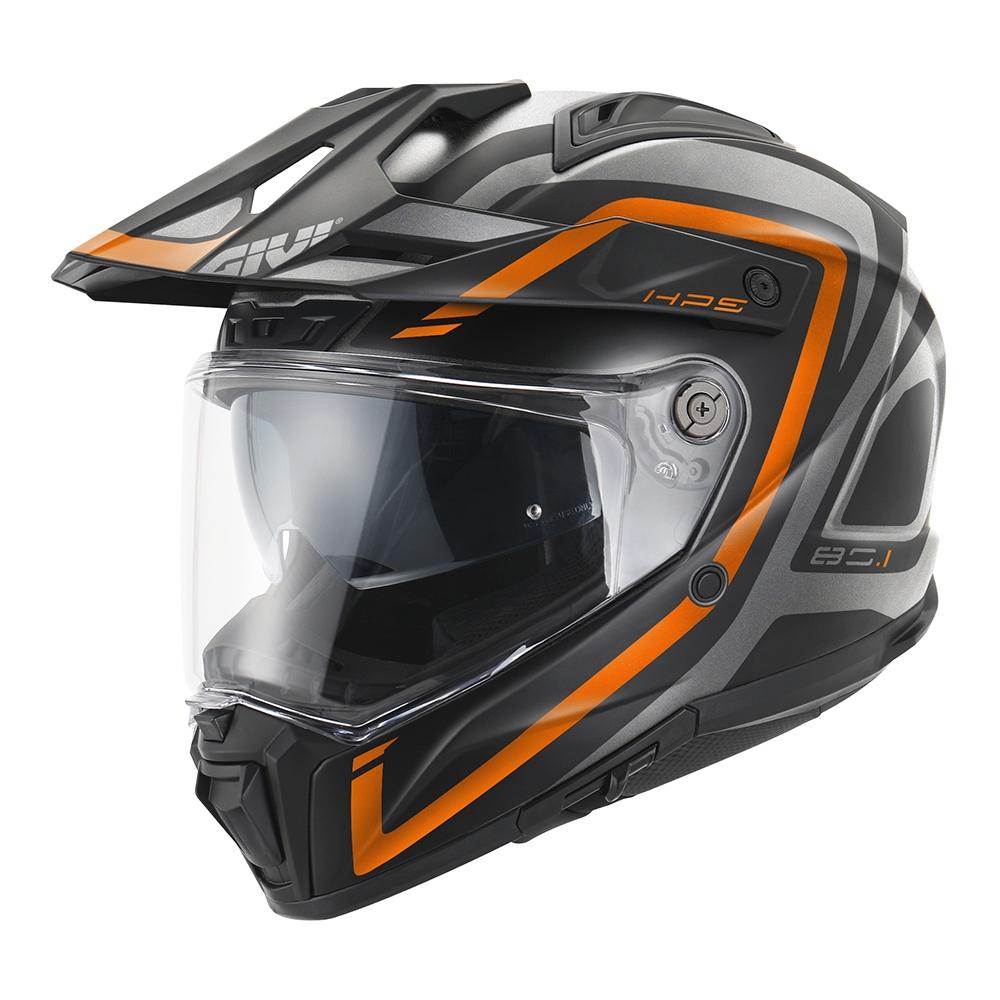 CASCO GIVI FULLT FIBER C/PL 801/APEX GR-MT