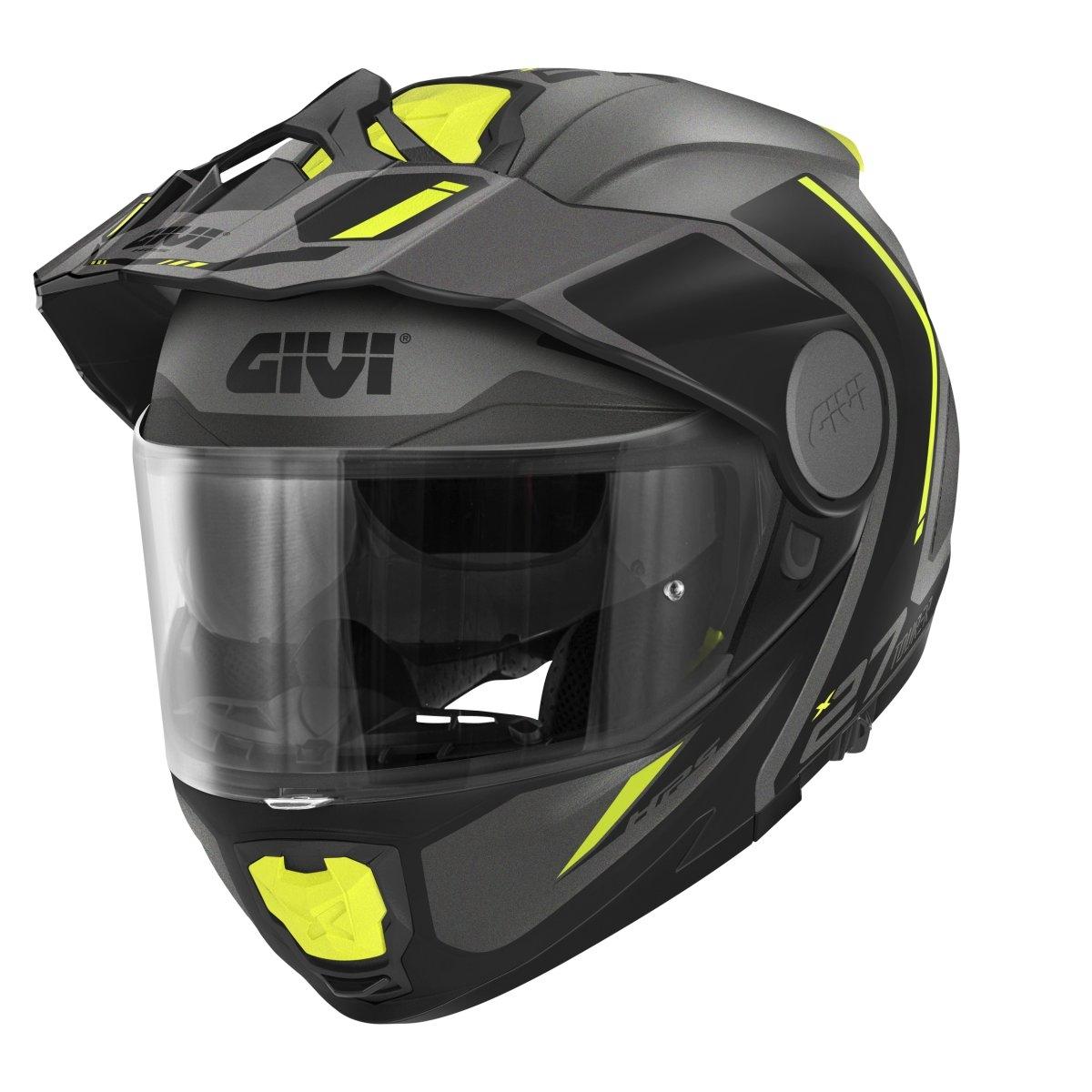 CASCO GIVI MOD X27/TOURER C/PLTITANIO-MT/YELL