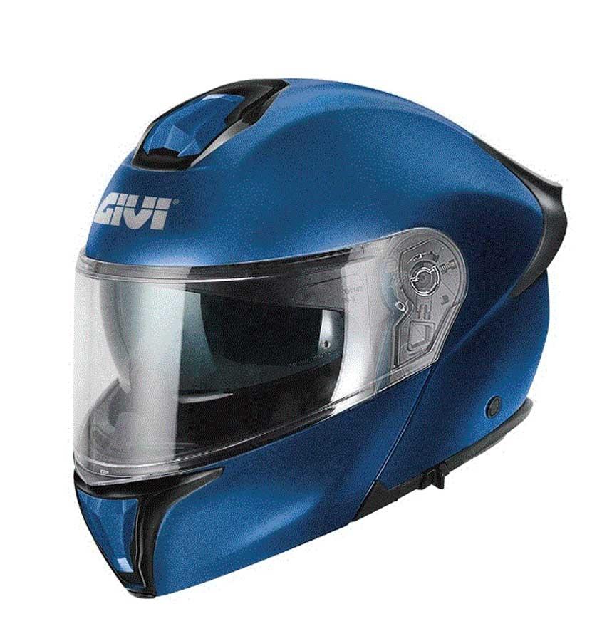 CASCO GIVI FLIPUP FIBER C/PL X50/S AZUL