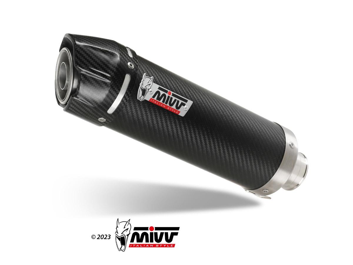 ESCAPE MIW CF MOTO 450 450NK 2023   2024 Euro5 SPORT SLIP-ON GP CARBON with carbon cap