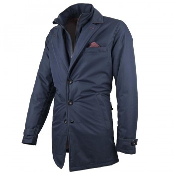 CHAQUETA BY CITY TRENCH COAT MAN BLUE