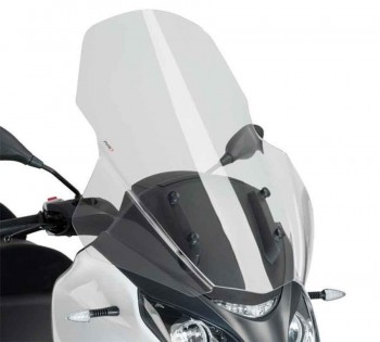 CUPULA PARABRISAS PUIG V-TECHLINE PIAGGIO MP3 350 18' CON TRANSP 1666W