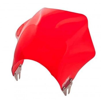 CUPULA PARABRISAS PUIG + HERRAJE ESP RAPTOR CB600F HORNET 03-04'CON ROJO 2127R