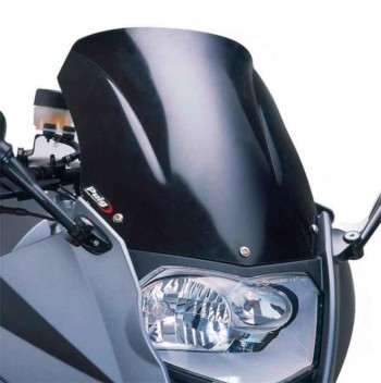 CUPULA PARABRISAS PUIG RACING BMW F800S 06'-13'CON NEGRO 4376N