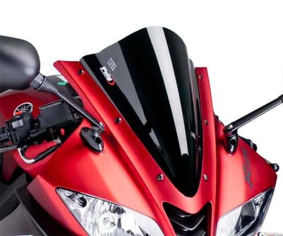 3827h - cupula parabrisas pantalla para moto r-racer