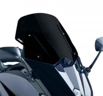 CUPULA PARABRISAS PUIG V-TECHLINE YAMAHA TMAX 12-16 CON NEGRO 6036N