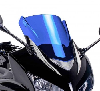 CUPULA PARABRISAS PUIG RACING HONDA CBR500R 13-15 CON AZUL 6479A