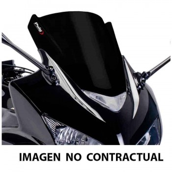 CUPULA PARABRISAS PUIG RACING HONDA CBR500R 13-15 CON CARBONO 6479C