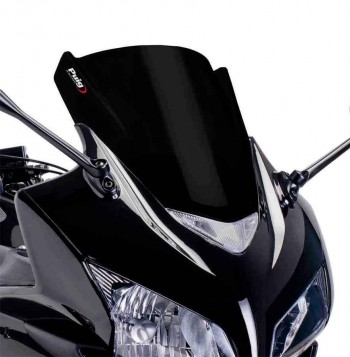 CUPULA PARABRISAS PUIG RACING HONDA CBR500R 13-15 CON NEGRO 6479N