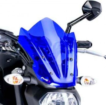 CUPULA PARABRISAS PUIG NEW GENERATION SPORT YAMAHA MT07 14'-17' CON AZUL 7015A