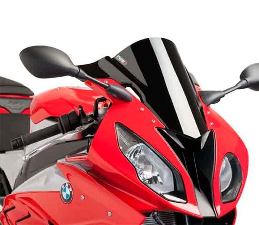 CUPULA PARABRISAS PUIG RACING BMW S1000RR 15'-18' CON NEGRO 7564N