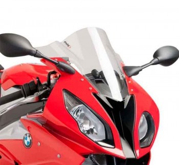 CUPULA PARABRISAS PUIG RACING BMW S1000RR 15'-18' CON TRANSPARENTE 7564W
