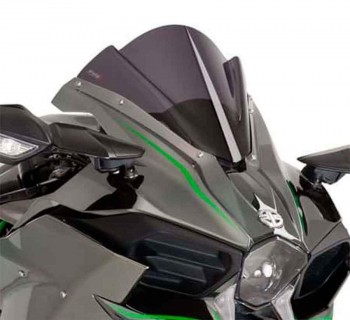 CUPULA PARABRISAS PUIG RACING KAWASAKI NINJA H2/H2R 15'-18' CON FUME 7631F