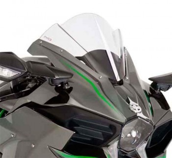 CUPULA PARABRISAS PUIG RACING KAWASAKI NINJA H2/H2R 15'-18' CON TRAN 7631W