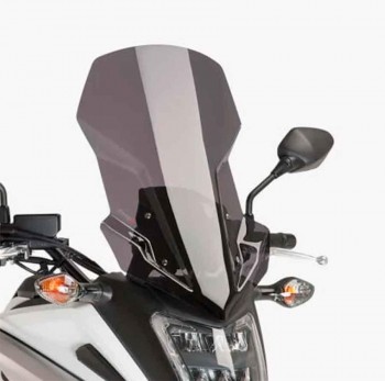 CUPULA PARABRISAS PUIG TOURING HONDA NC750X 16'-18'CON FUME OSCURO 8910F