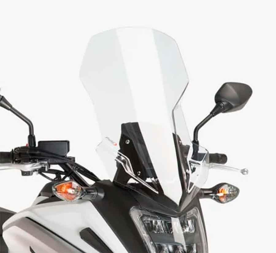 CUPULA PARABRISAS PUIG TOURING HONDA NC750X 16'-18'CON TRANSPARENTE 8910W