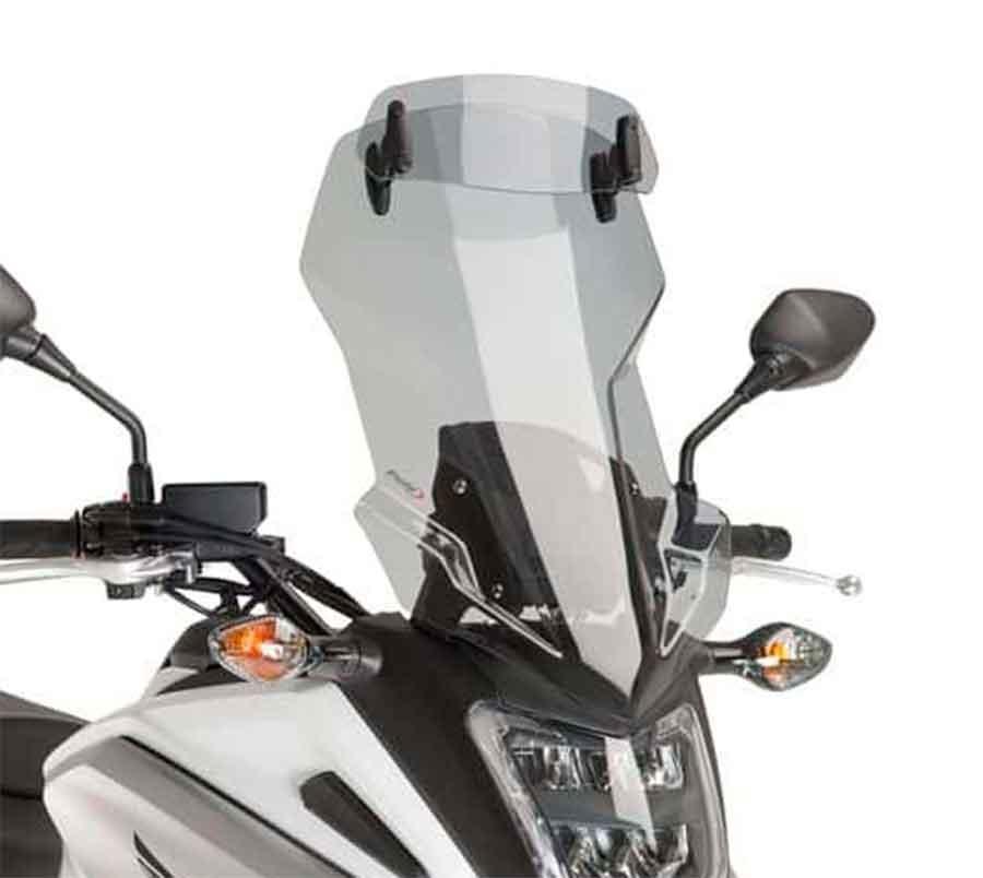 CUPULA PARABRISAS PUIG TOURING CON VISERA HONDA NC750X 16'-18'CON HU 8911H