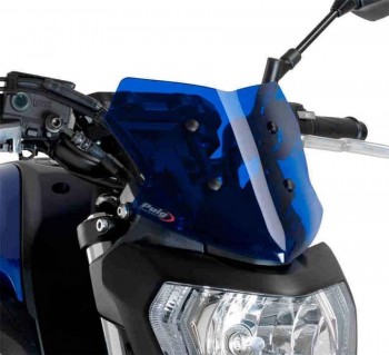 CUPULA PARABRISAS PUIG NEW GENERATION SPORT YAMAHA MT07 18'- CON AZUL 9666A