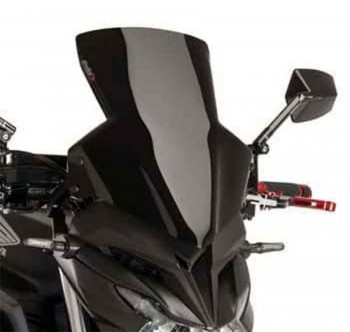 CUPULA PARABRISAS PUIG NEW GENERATION HONDA CB650F 17-18' CON NEGRO 9687N