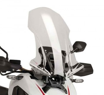 CUPULA PARABRISAS PUIG TOURING HONDA X-ADV 17-18' CON TRANSPARENTE 9709W