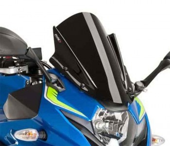 CUPULA PARABRISAS PUIG NEW GENERATION RACING SUZUKI GSX-R250 17-18' CON NEGRO 9722N