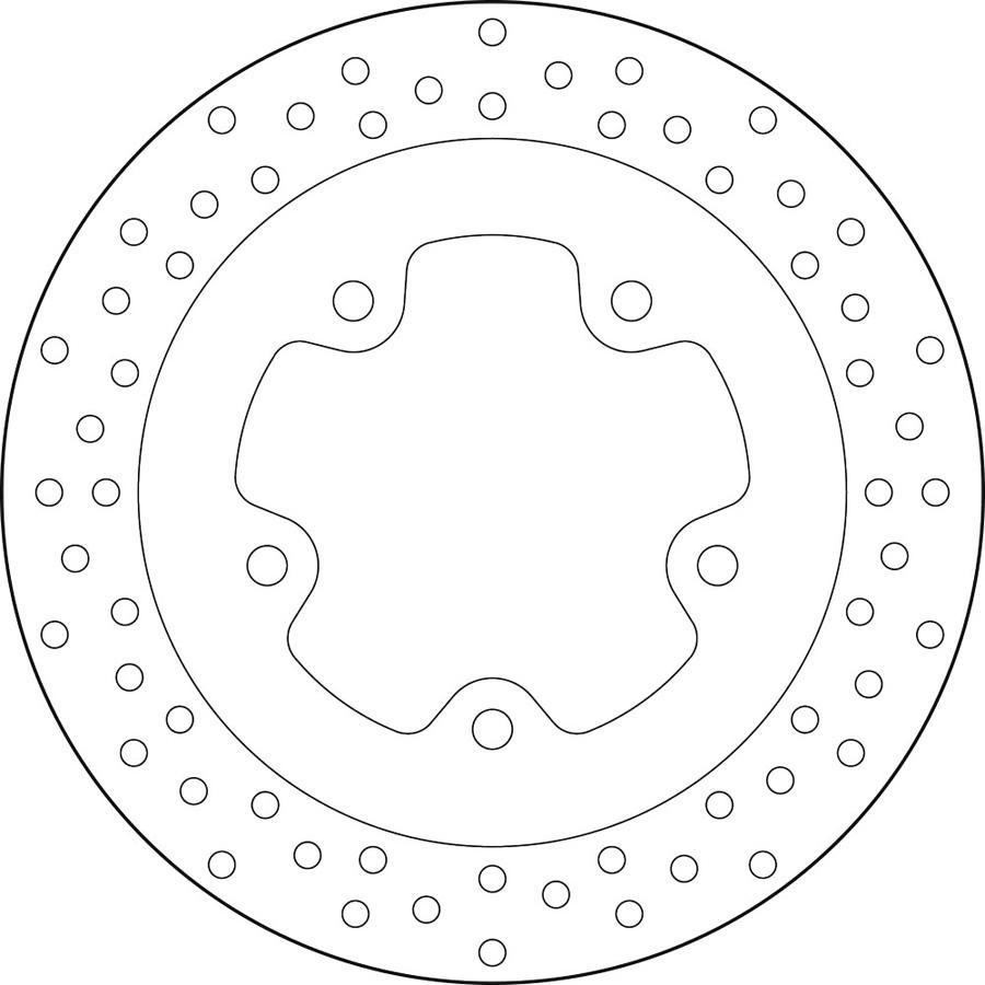 DISCO FRENO BREMBO 68B407B9