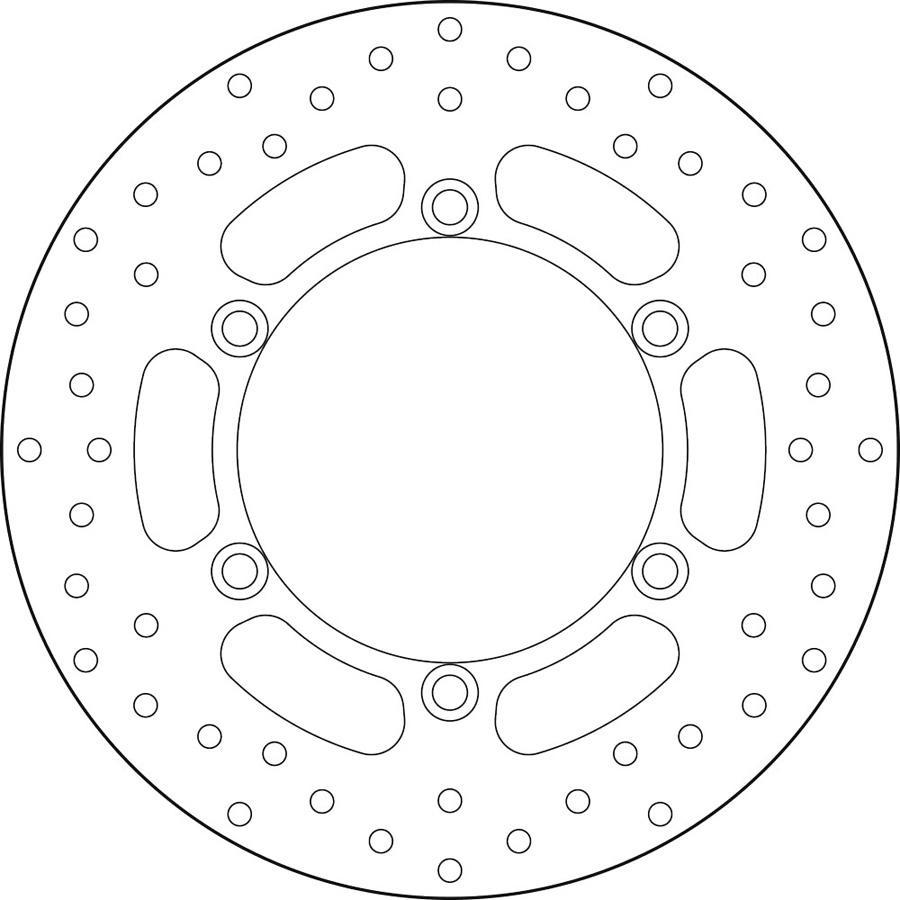 DISCO FRENO BREMBO 68B407E6