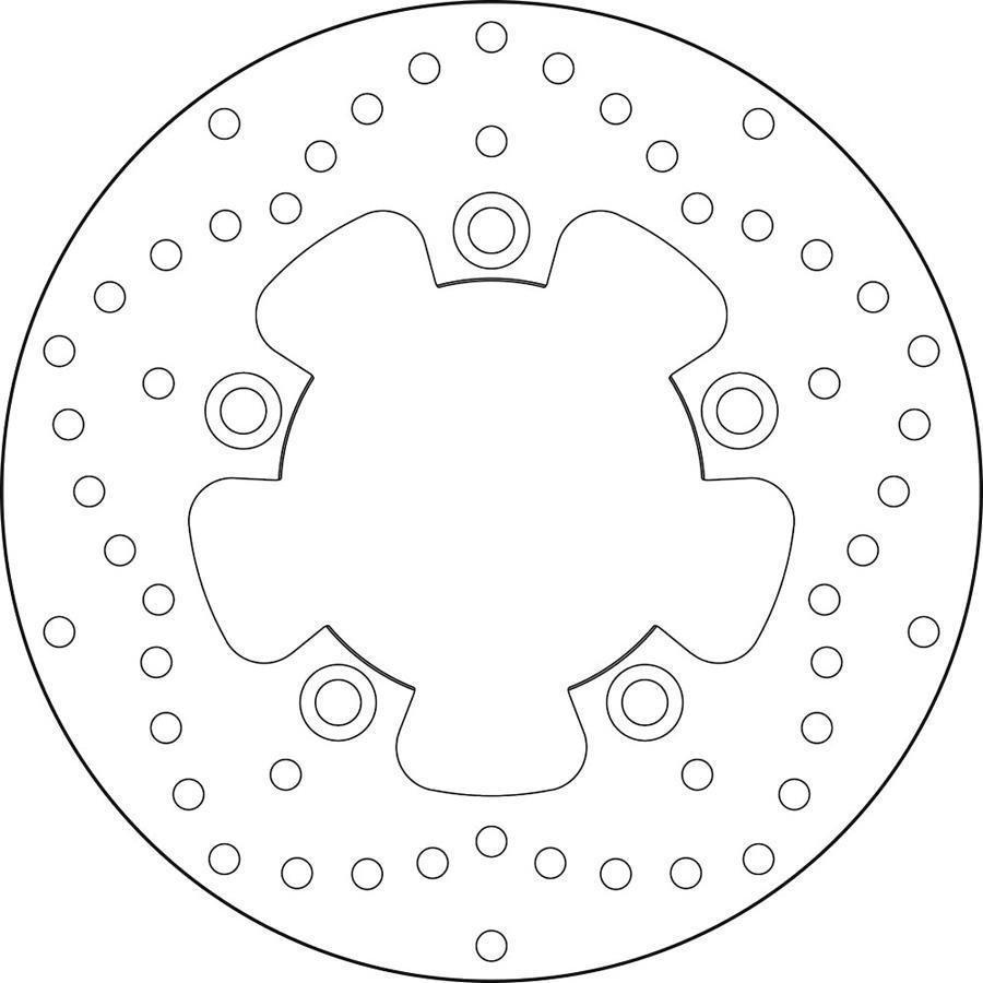 DISCO FRENO BREMBO 68B407J7