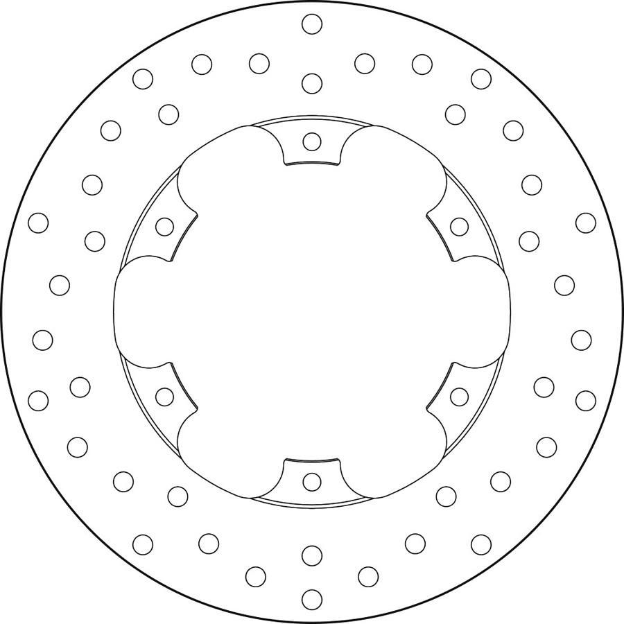 DISCO FRENO BREMBO 68B407L5