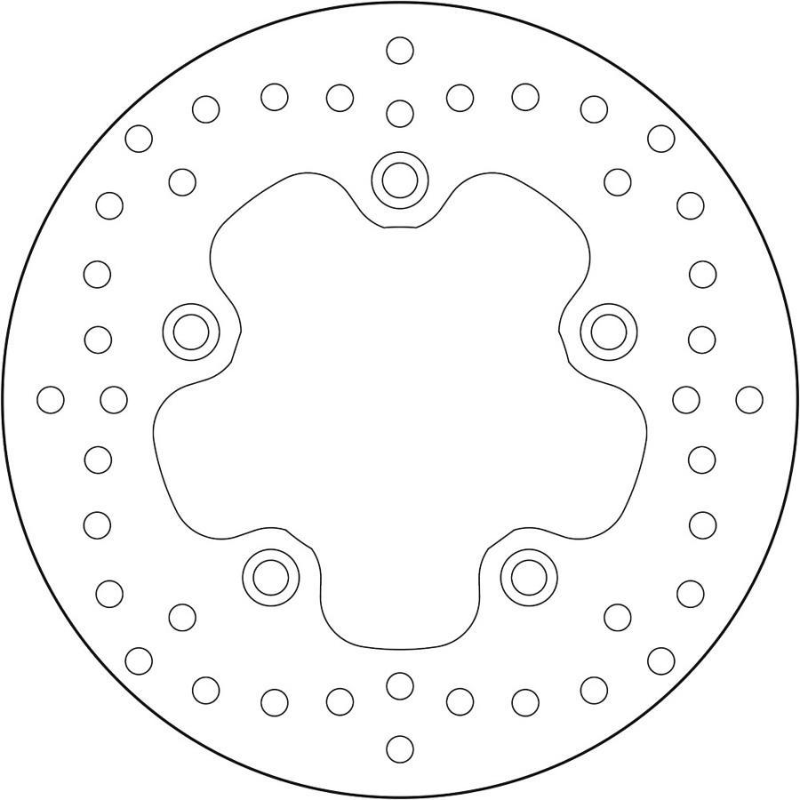 DISCO FRENO BREMBO 68B407P4