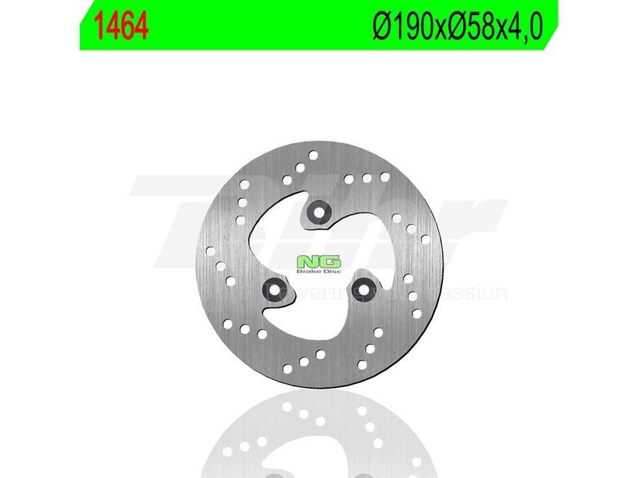 DISCO FRENO NG 1464 ( ESTE ES IGUAL AL NG 665 )