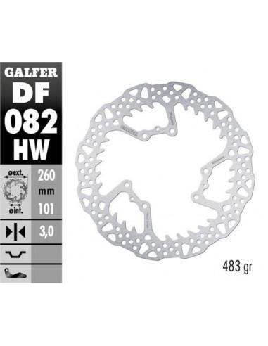 DISCO FRENO GALFER 82 DISC SHARK FIXED 260X3MM