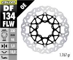 DISC W FLOATING COMPLETE (C, STEEL) 330X5MM
